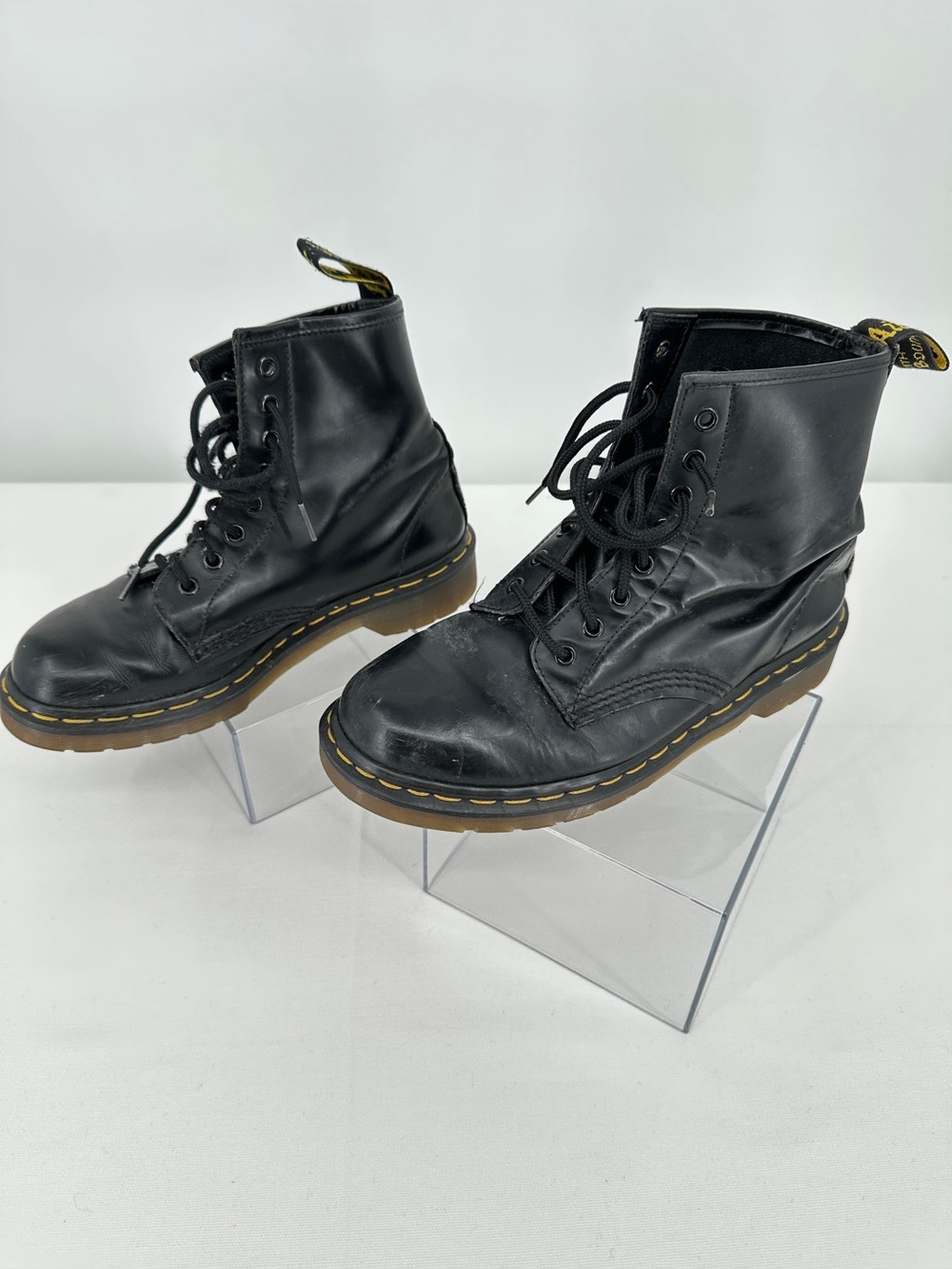 Vintage 1990’s Dr. Martens 1460 Made in England 8-Eye Boots UK 6.5 - Picture 3 of 16